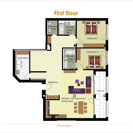 Διαμέρισμα Jungfraucenter Roteflue - Griwa Rent Ιντερλάκεν